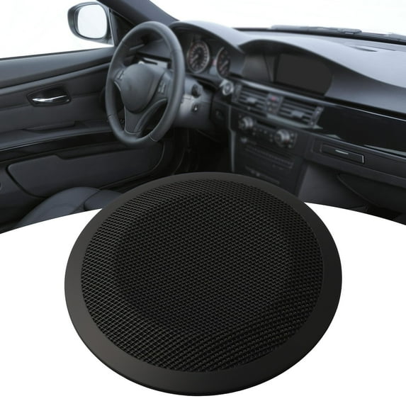 Protect Your Speakers with Black Door Horn Cover for BMW E84 E90 E91 Made of Durable and Practical Materials