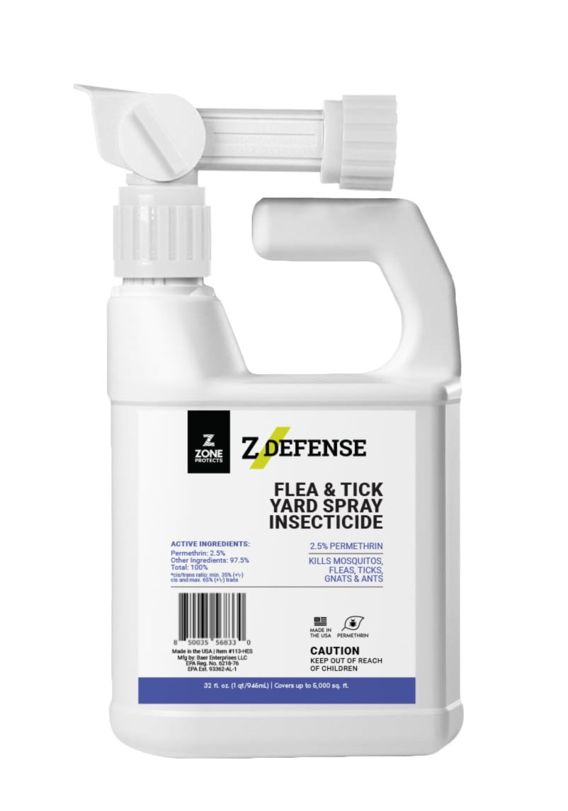 Protect Your Yard and Garden; ZDefense Flea and Tick Yard Spray