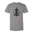 thumbnail image 1 of Protect the Great Outdoors USA Made Tri-Blend T-Shirt - Black Logo - Ath Grey - X-Large, 1 of 1