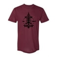 thumbnail image 1 of Protect the Great Outdoors USA Made Tri-Blend T-Shirt - Black Logo - Cranberry - Small, 1 of 1