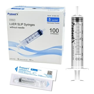 Norm-Ject Plastic Syringe, 10 mL Luer Lock Tip, 100-pk.
