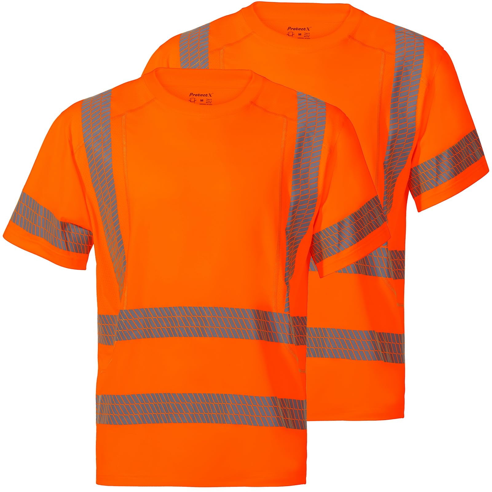 ProtectX Class 3 High Visibility Shirts for Men Reflective Safety Hi ...