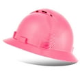 thumbnail image 1 of ProtectX Full Brim Hard Hats Vented Construction Helmets OSHA Approved Safety Hardhats 6-Point Suspension Cascos De Construccion Pink, 1 of 6