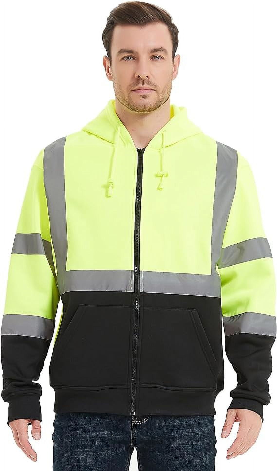 Protectx High Visibility Safety Sweatshirt Class 3 Hi Vis Hoodie With Protectx High Visibility Safety Sweatshirt Class 3 Hi Vis Hoodie With