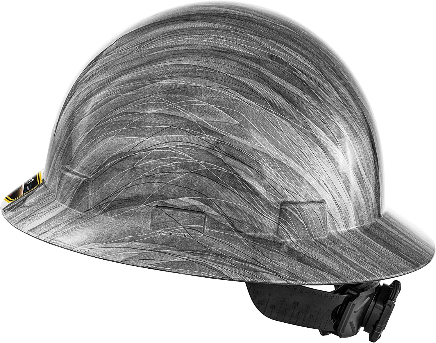 ProtectX Premium Full Brim Hard Hat, Cascos De Construccion for Safety,  Vented, 6-point Adjustable Ratchet Suspension, Burgundy, OSHA/ANSI  Compliant 