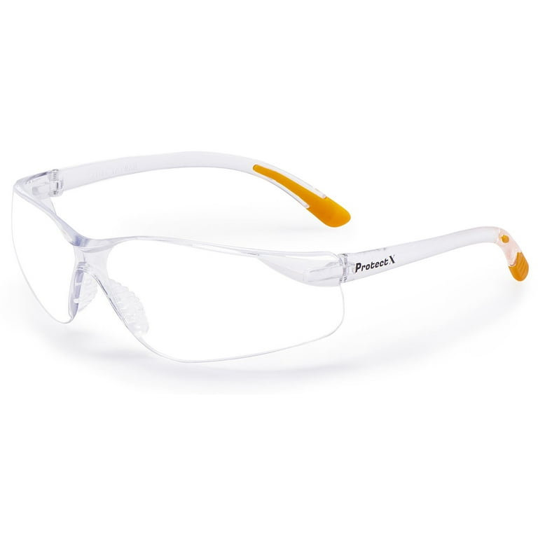ProtectX Safety Glasses Scratch Resistant Anti Fog Polycarbonate