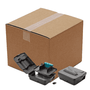 Protecta EVO Ambush Low-Profile, Discreet Bait Station - 6 Stations Full Case by Bell Labs