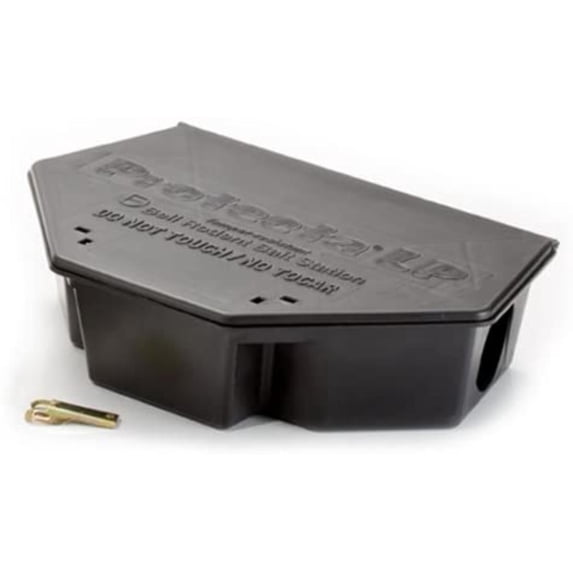 Protecta LP Rat Bait Station, Dimensions: 13 across by 9 Deep by 3 and 3/8 By Brand protecta LP