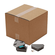 Protecta RTU Mouse Bait Station - Tamper-Resistant & Fits Flush Against Walls - Case 12 x Bait Station Bell Labs