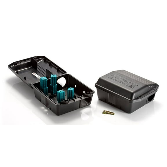 Protecta Sidekick Rat Bait Station - Durable & Tamper-Resistant - 1 station by Bell Labs
