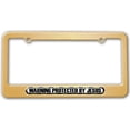 thumbnail image 1 of Protected By Jesus License Plate Frame, 1 of 1