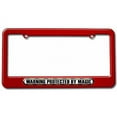 thumbnail image 1 of Protected By Magic License Plate Tag Frame, Multiple Colors, 1 of 1