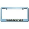 thumbnail image 1 of Protected By Pirates License Plate Frame, 1 of 1
