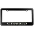 thumbnail image 1 of Protected By Video Surveillance License Plate Frame, 1 of 1
