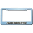 thumbnail image 1 of Protected By Yeti License Plate Frame, 1 of 1