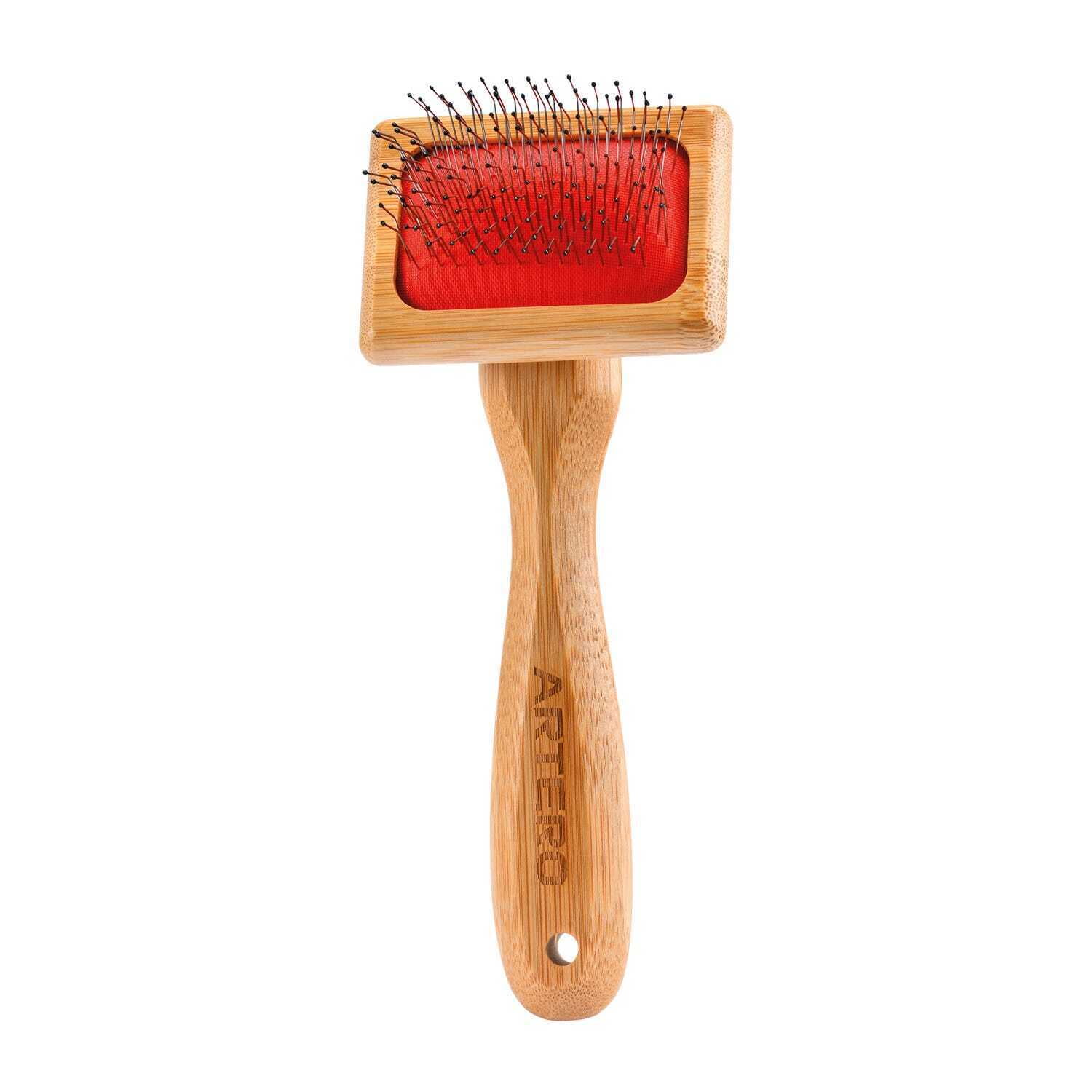Best Metal Comb Petpawjoy Slicker Brush, Dog Brush Gently Cleaning - Main Image