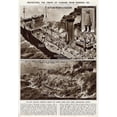 thumbnail image 1 of Protecting Crews From Burning Oil By G. H. Davis Poster Print By ?? Illustrated London News Ltdmary Evans, 1 of 3