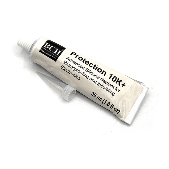 Protection 10K+ by BCH  Advanced Silicone Sealant with Precision Applicator for Waterproofing and Insulating Sensitive Electronics, Printheads, Sensors and Mainboards - 30 ml