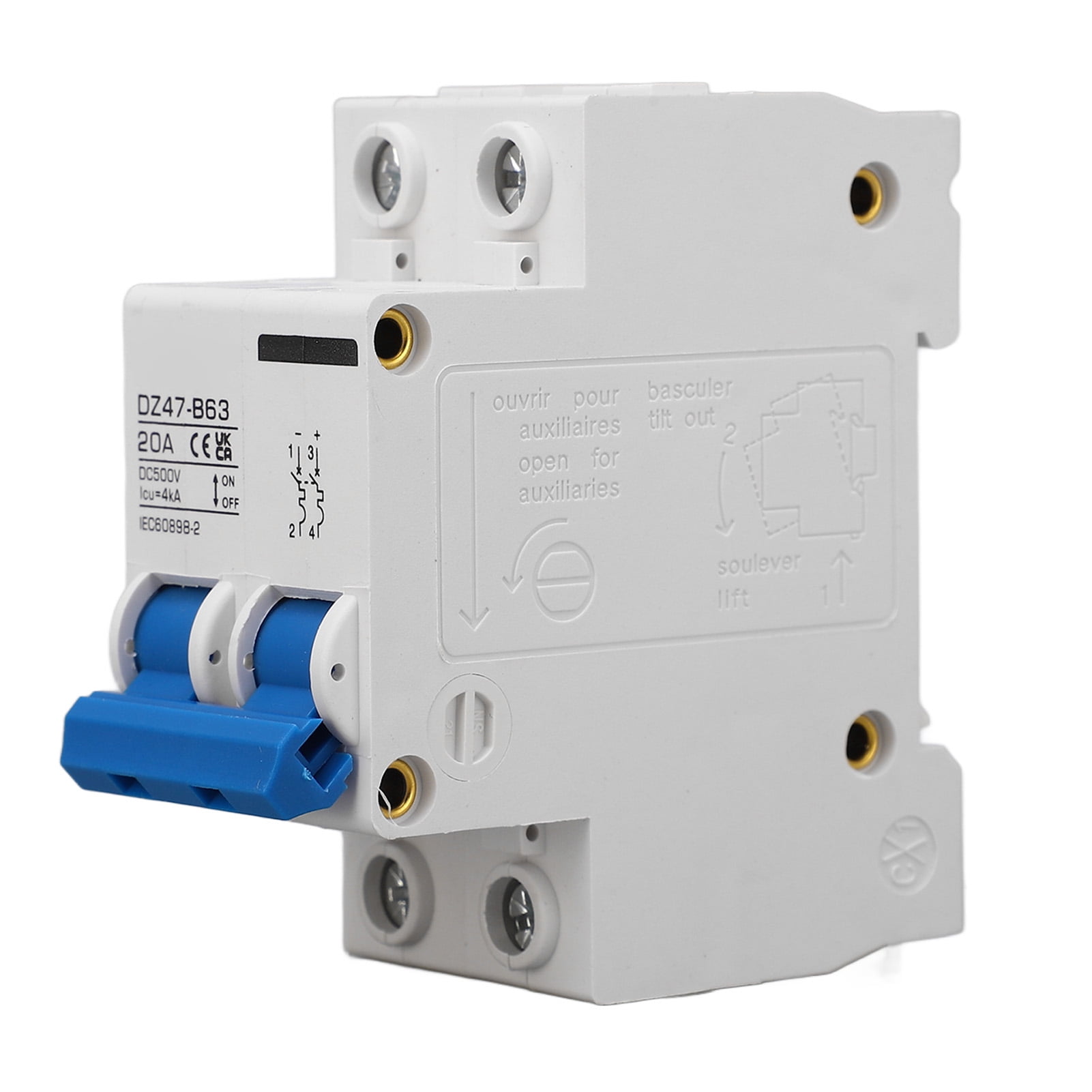 Protection Air Switch, 4KA Breaking Capacity Tripping