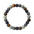 thumbnail image 1 of Protection Bracelet for Women Men Healing Stone Energy Shielding Grounding Stress Negative Energy Protection Beaded Stretchy Jewelry Gift, 1 of 5