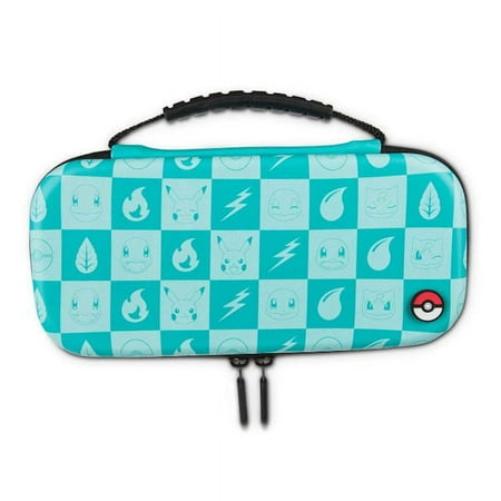 Protection Case Kit for Nintendo Switch Lite - Pokmon Checkerboard Turquoise -
