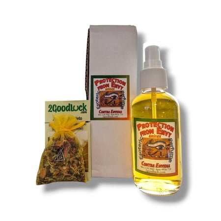Protection From Envy "Contra Envidia" Spiritual Unisex Perfume with Pheromones and Amulet