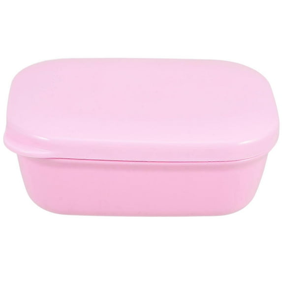 Protection Function Portable Soap Holder for Kitchen Hotel Use ABS Material Round Small 1Pack
