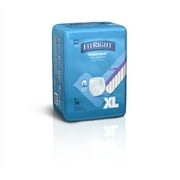 FitRight Protection Plus Adult Disposable Underwear, Super Absorbency, XL, 14 Count