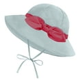 thumbnail image 1 of Protective Baby Bucket Sun Hat With UPF 50+ Protection Adjustable Infant Summer Beach Hats For Boy & Girl Breathable Toddler Swim Pool Play Sunhat With Wide Brim 2-3 Years White / Pink M, 52 CM, 1 of 5