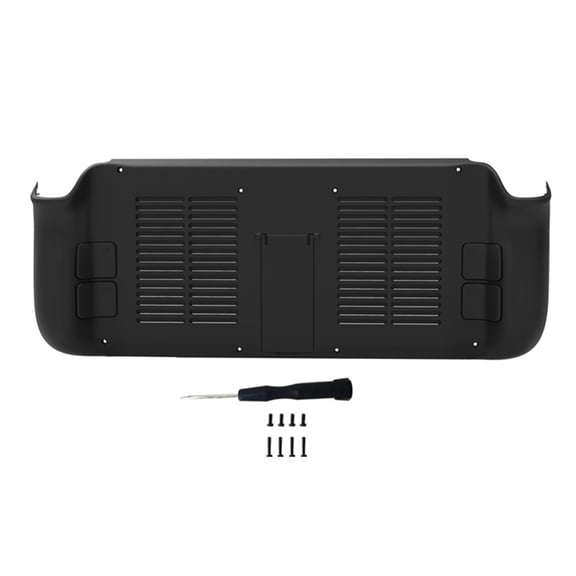 Protective Back Case with Support Stand Holder for Game Console Non-scratch Cooling Rear Housing Cover Shells