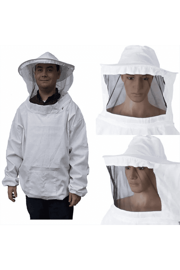 Protective Beekeeping Jacket Veil Overalls, Beekeeping Cap Sleeves Beekeeper Suit, Beekeeping Bee Jacket