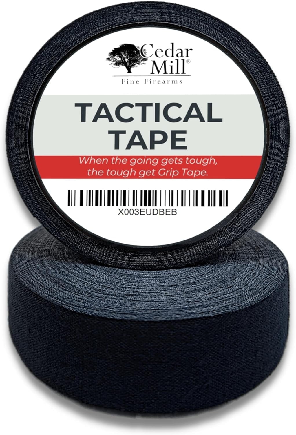 Protective Black Tactical Tape 2 Pack - Water-Resistant, Durable, and Non-Reflective