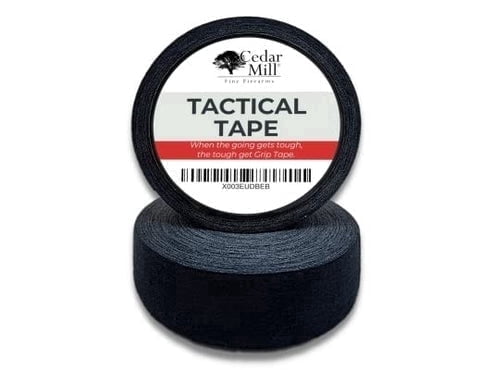 Protective Black Tactical Tape 4 Pack - Water-Resistant, Durable, and Non-Reflective