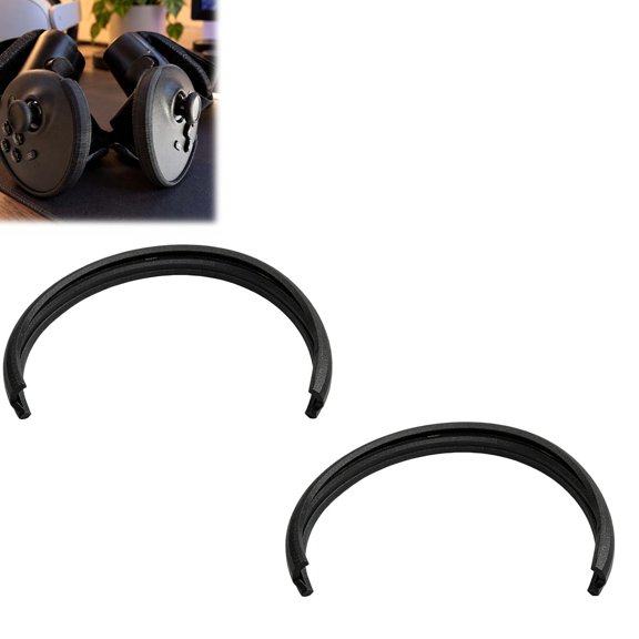 Protective Bumpers Compatible with Valve Steam Frame, Rim Guards, Low-profile rim bumpers for outer frame protection, wall and controller contact, compact fit, sensor-conscious design(2Pcs)