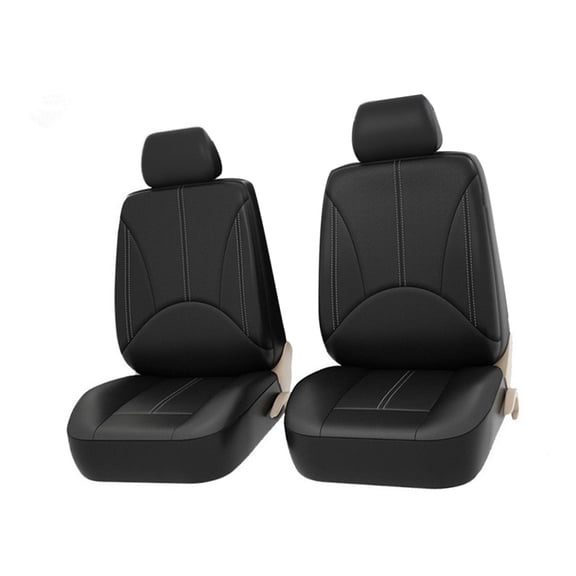 Protective Car Seat Covers Universal Breathable Leather Seat Protector Full Set Automobile Interior Accessories For Car SUV Vehicle