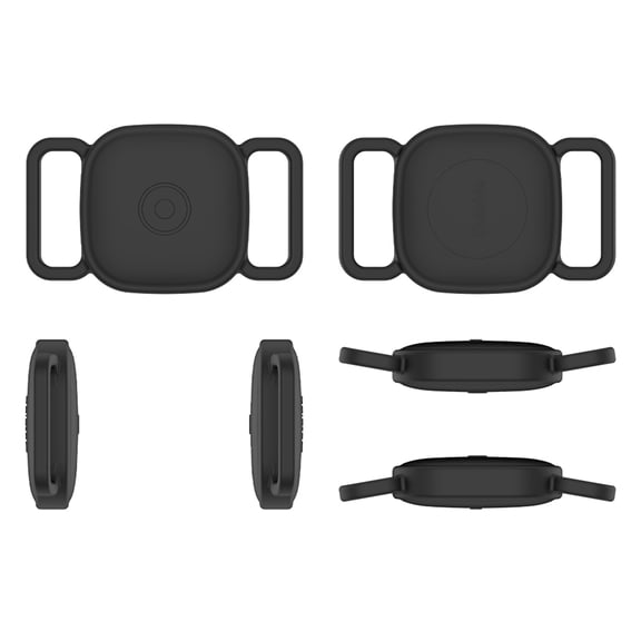Protective Case, Anti-lost Tracker Case, GPS Finder Protective Case for Pet Dog Cat Collar, Black