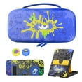 thumbnail image 1 of Protective Case, Carrying Case, Button Caps & Stand - Accessories for Nintendo Switch Splatoon 3, 1 of 20
