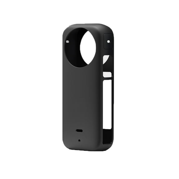 Protective Case Compatible for Insta360 X3, Silicone Camera Lens Protection Cover Housing Shell Action Camera Frame Protector Camera Cage Bracket Mount Sleeve Guard Protection