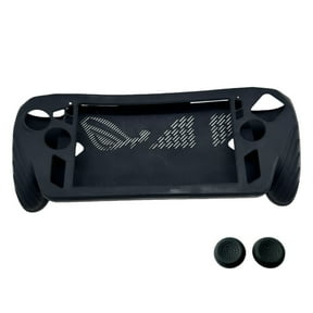 Protective Case Compatible for Rog Xbox Ally, Gaming Console Silicone Shell Skin Full Coverage Protection Cover Sleeve Handheld Game Console Storage Case with Keycaps for Rog Xbox Ally (Case Only)