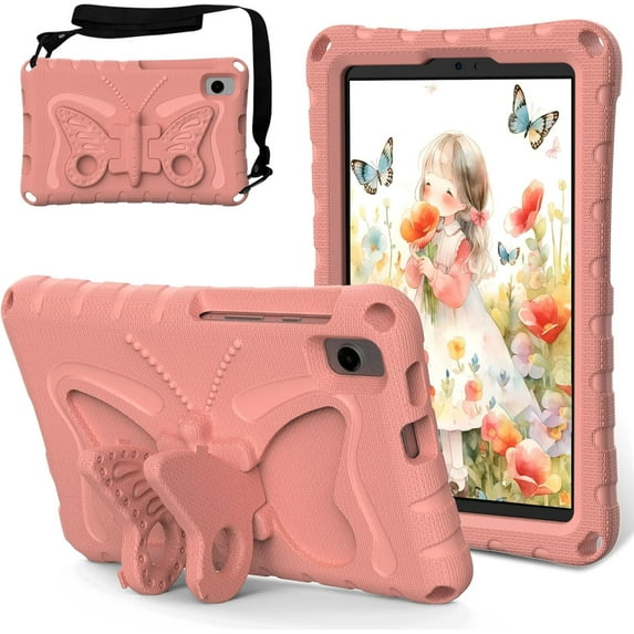 Protective Case Compatible with Samsung Galaxy Tab A 8.0 Inch Case 2019 SM-T295/T290, for Galaxy Tab A 8.0 2019 Case Light Weight EVA Rugged Shockproof Protective Cover with Shoulder Strap Stand Cover