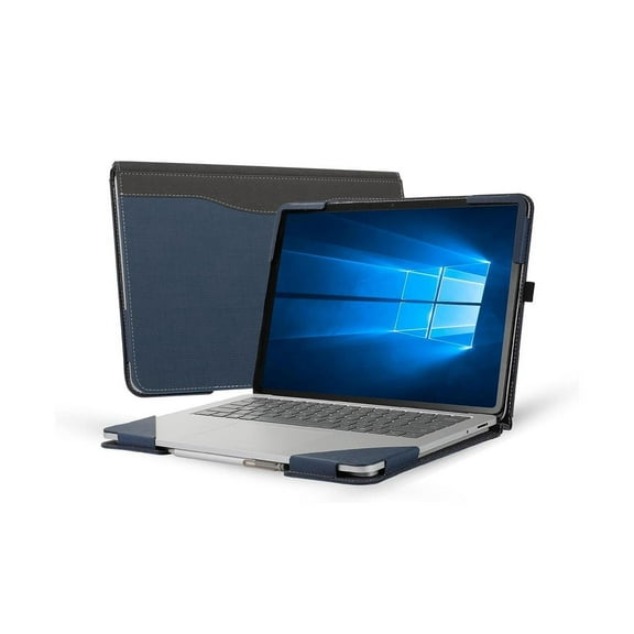 Protective Case Cover for Microsoft Surface Laptop Studio 14.4 Inch with Pencil Holder, PU Leather Hard Folio Cover for Surface Laptop Studio 14" 2-in-1 Laptop