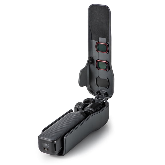 Protective Case Cover Compatible with DJI Osmo Pocket 3, ABS Anti-Drop Storage Shell with Lanyard, Portable Camera Protective Cover