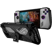 Protective Case with Foldable Kickstand for ASUS Rog Ally 2023 Release Full Body Soft TPU Handheld Game Console Drop-Proof Protector Case with Shockproof,Non-Slip,Anti-Collision