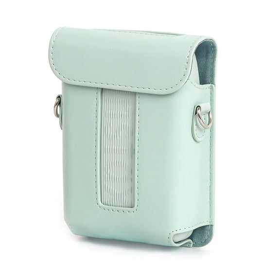 Portable Printer Carrying Shoulder Bag For Mini Link 3, AntiDust PU Leather Case With Shoulder Strap Travel Companions