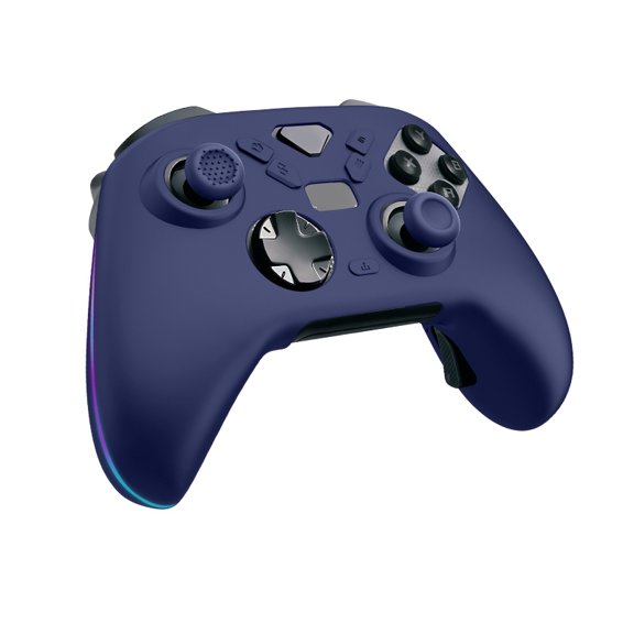 Protective Case For ROG Raikiri II Xbox Controller Shockproof Dustproof Antifingerprint Soft Silicone Protective Cover Sleeve With 4 Thumbstick Cap