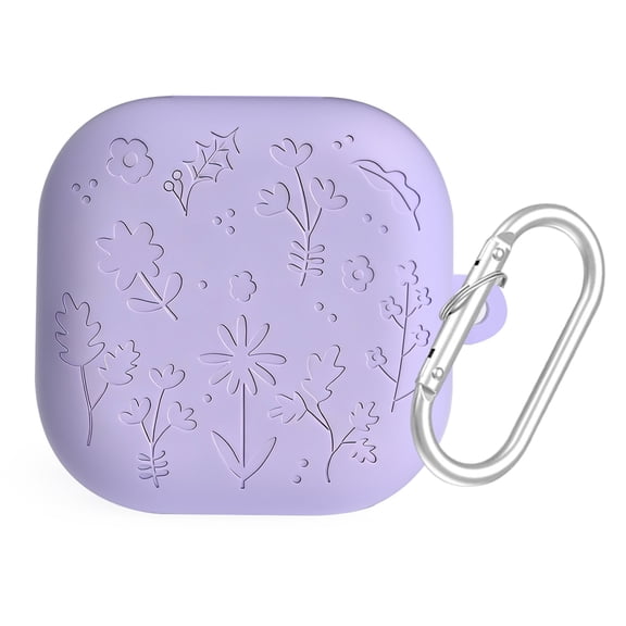 Protective Case For Samsung Galaxy Buds 4 Pro, Silicone Shockproof Earbuds Cover with Carabiner