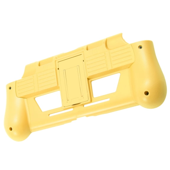 Protective Case for Nintendo Switch Lite 2019, Hard Grip Cover with 2 Game Card Slots Holder, Built in Stand, Shock-Absorption & Anti-Scratch Design, Yellow by Insten