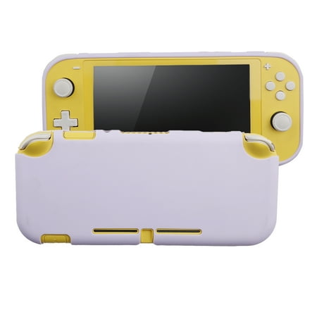 Protective Case for Nintendo Switch Lite, Liquid Crystal Glitter Bling Soft TPU Cover with Shock-Absorption and Anti-Scratch Protective Case for Nintendo Switch Lite(Purple)
