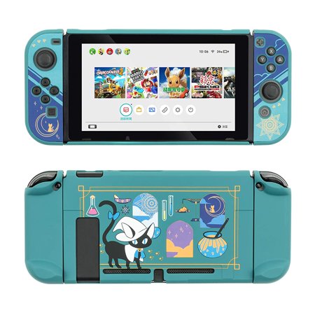 Protective Case Slim Cover Case Compatible with Nintendo Switch and Joy Con - Shock-Absorption