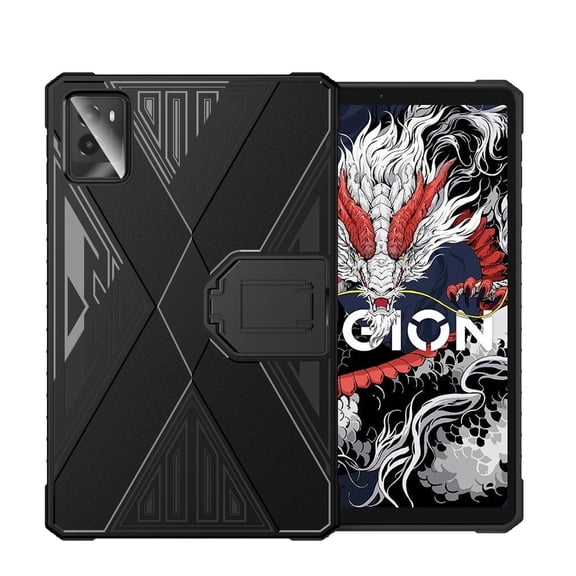 Protective Case with Stand for Lenovo Legion Y700 (2024) 3 Generation, Gaming Tablets Sleeve Drop-proof Flexible Cover Anti-Scratch TPU Protection Shell with Air Cushion Corner